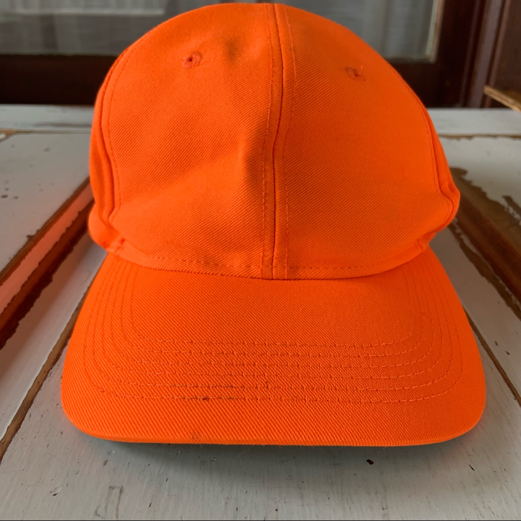 Safety Hunter Orange Hat Snap Back Safety Hunter Orange Hat Snap Back